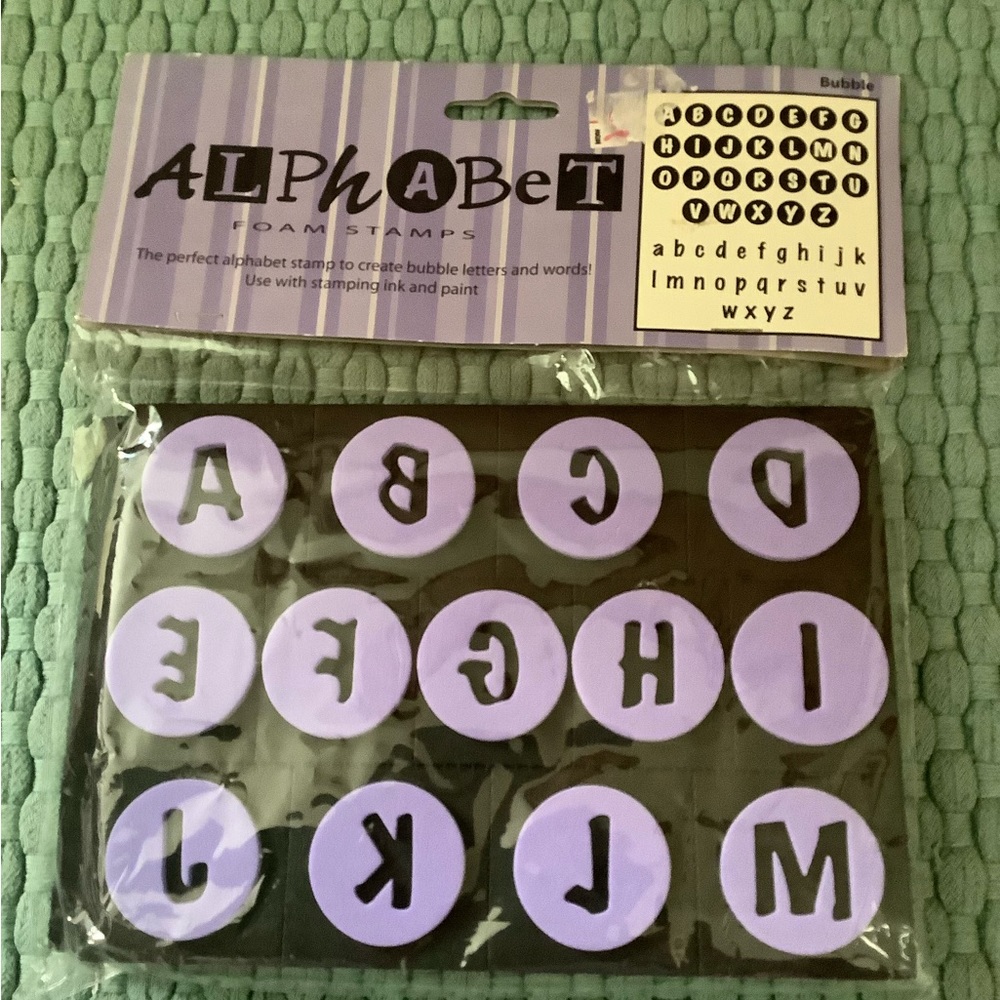 Alphabet Stamps NWT